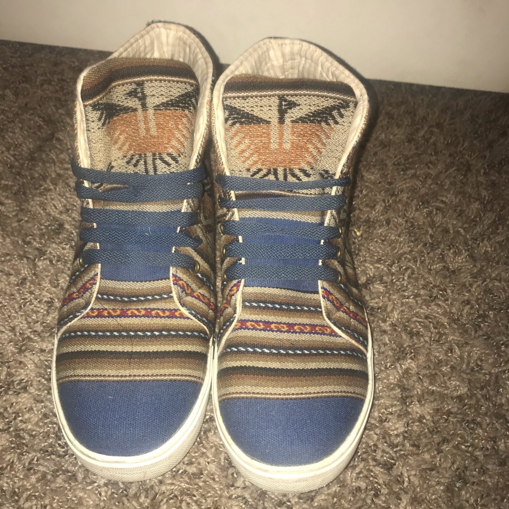 Handmade Tribal Boho High Tops